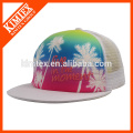 2016 Custom Flat Sublimation Trucker Cap